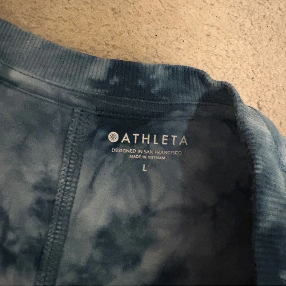 PRICE DROP!! Athleta Sundown Tie-Dye Sweatshirt - Picture 3 of 5